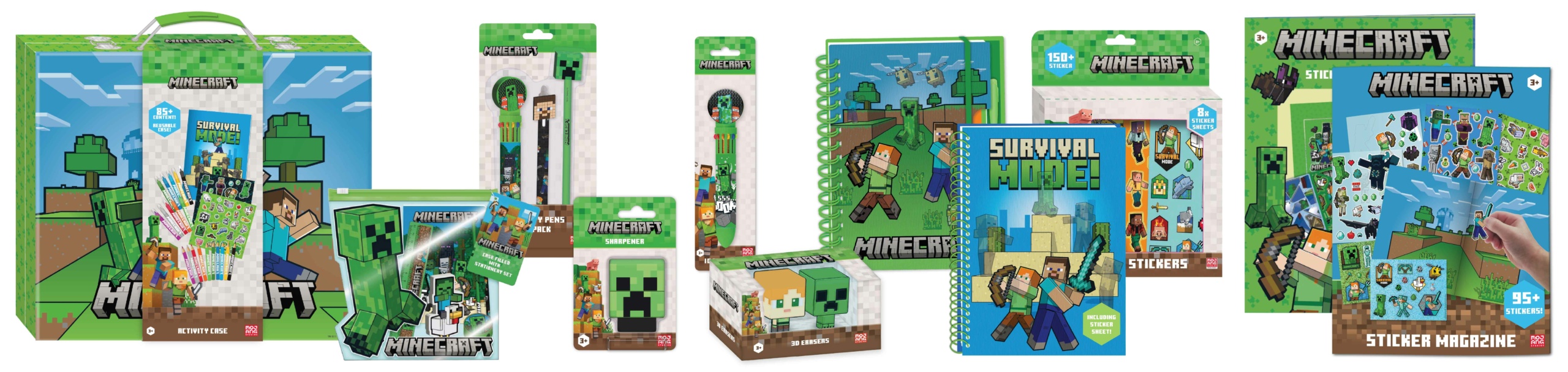 New items: Minecraft!